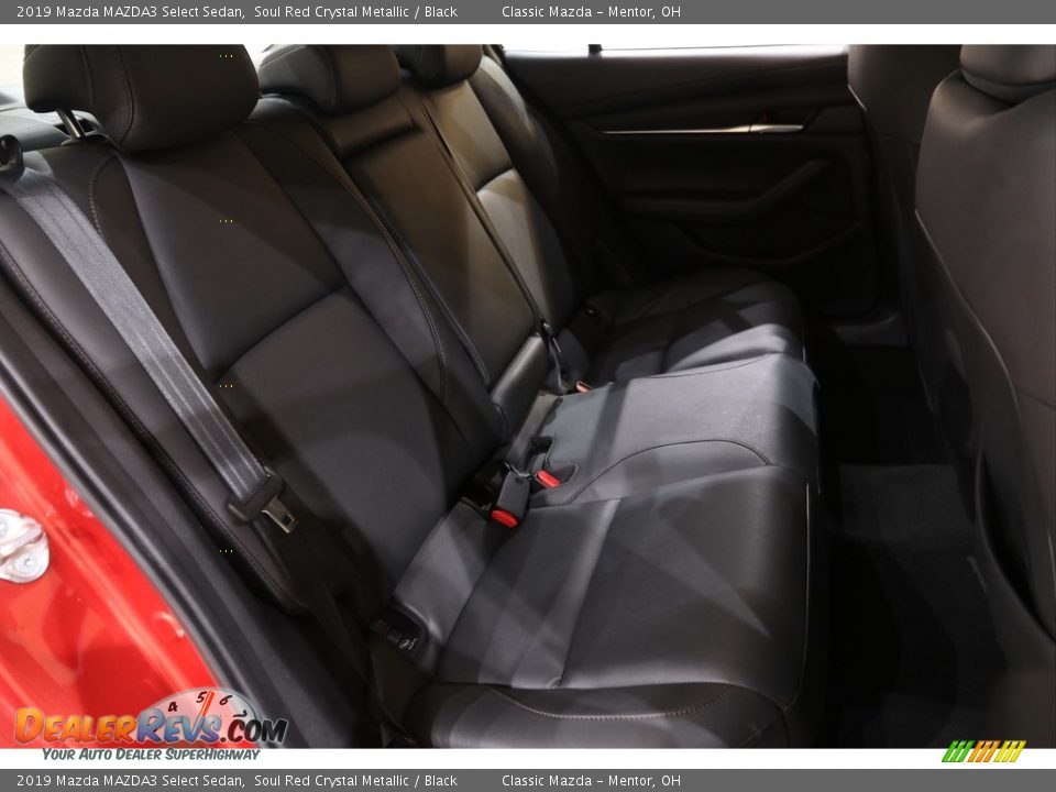 2019 Mazda MAZDA3 Select Sedan Soul Red Crystal Metallic / Black Photo #14