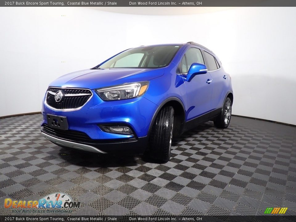 2017 Buick Encore Sport Touring Coastal Blue Metallic / Shale Photo #1