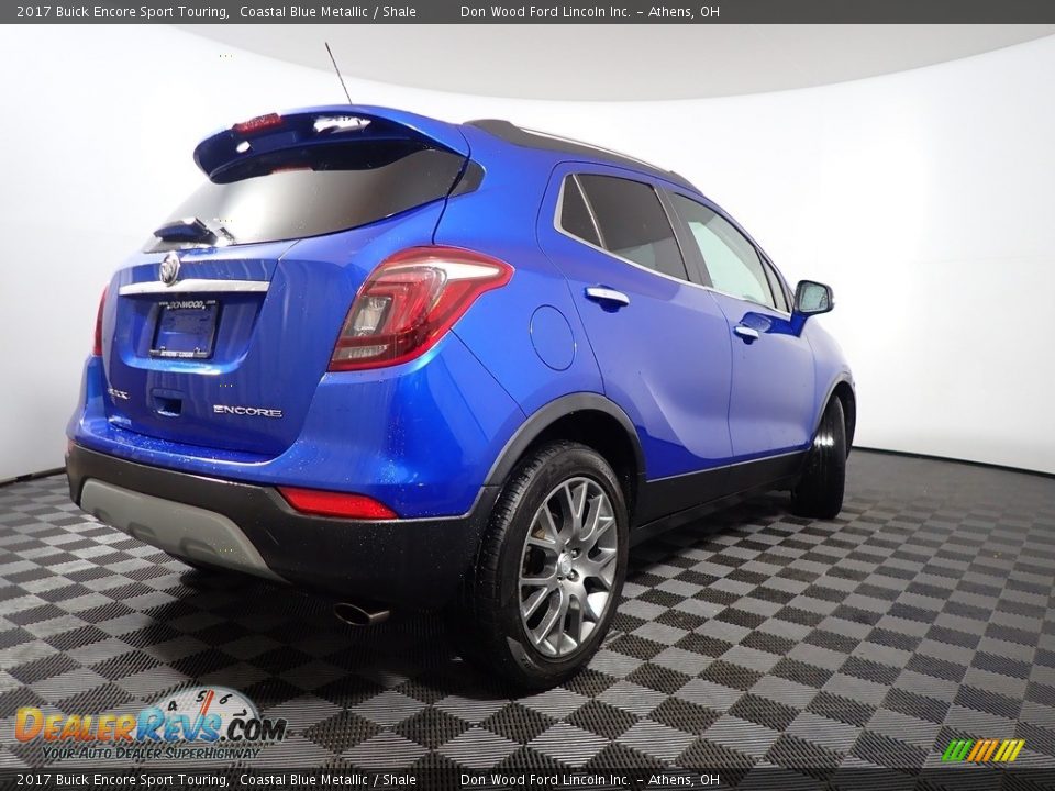 2017 Buick Encore Sport Touring Coastal Blue Metallic / Shale Photo #6