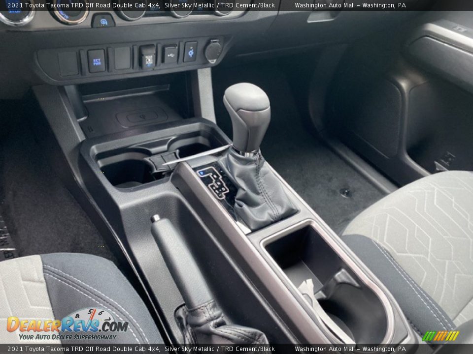 2021 Toyota Tacoma TRD Off Road Double Cab 4x4 Silver Sky Metallic / TRD Cement/Black Photo #5