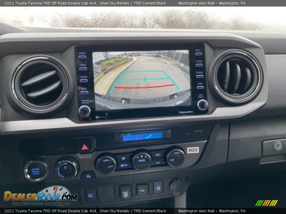 2021 Toyota Tacoma TRD Off Road Double Cab 4x4 Silver Sky Metallic / TRD Cement/Black Photo #9
