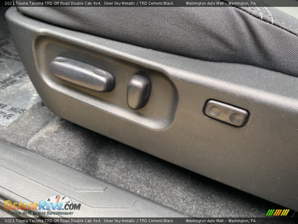 2021 Toyota Tacoma TRD Off Road Double Cab 4x4 Silver Sky Metallic / TRD Cement/Black Photo #15