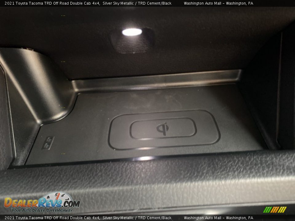 2021 Toyota Tacoma TRD Off Road Double Cab 4x4 Silver Sky Metallic / TRD Cement/Black Photo #21