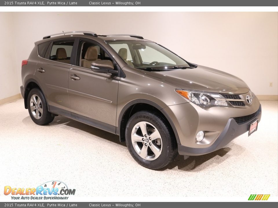 2015 Toyota RAV4 XLE Pyrite Mica / Latte Photo #1