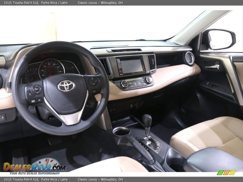 2015 Toyota RAV4 XLE Pyrite Mica / Latte Photo #7