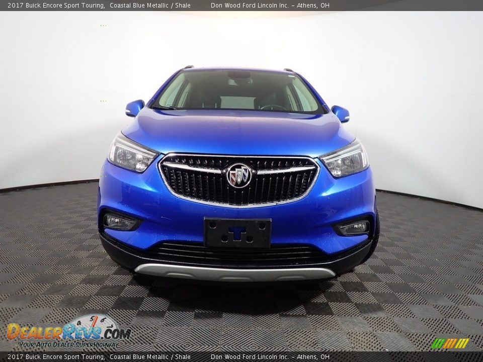 2017 Buick Encore Sport Touring Coastal Blue Metallic / Shale Photo #36