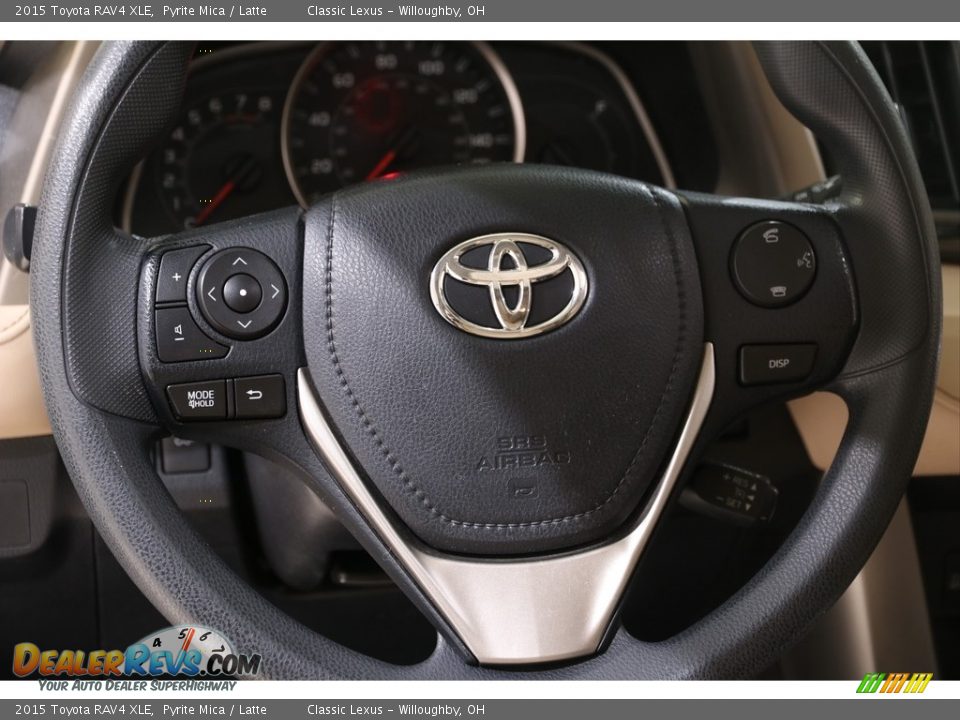 2015 Toyota RAV4 XLE Pyrite Mica / Latte Photo #8
