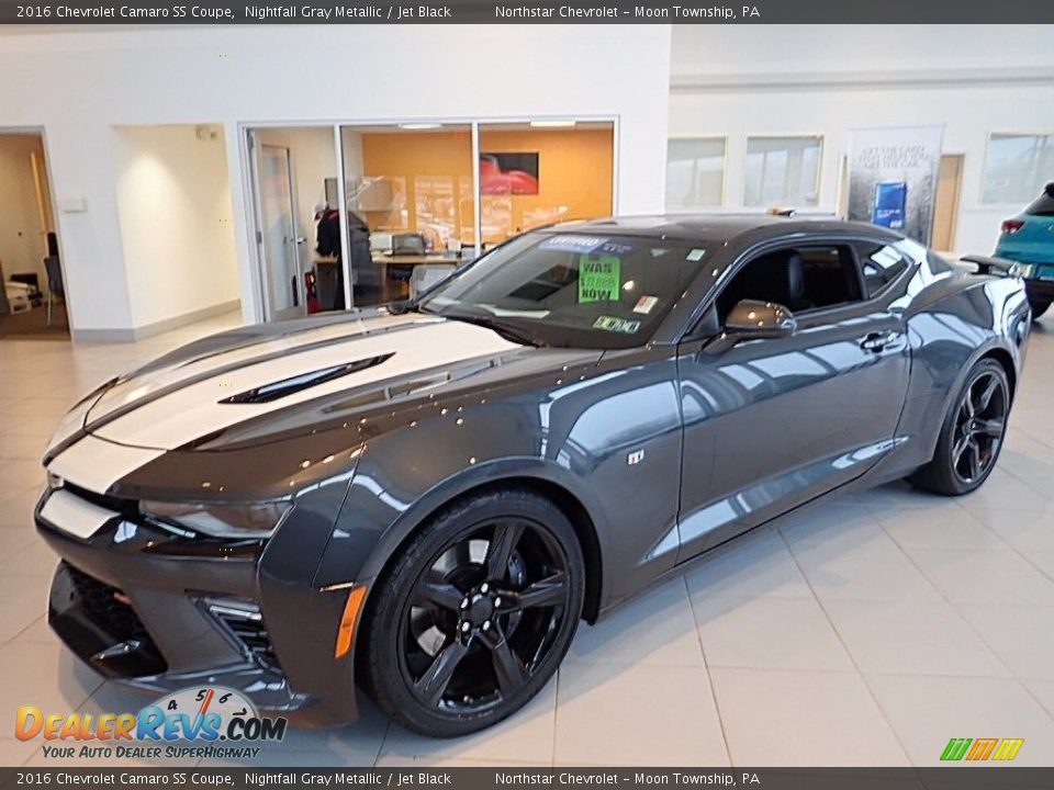 2016 Chevrolet Camaro SS Coupe Nightfall Gray Metallic / Jet Black Photo #1