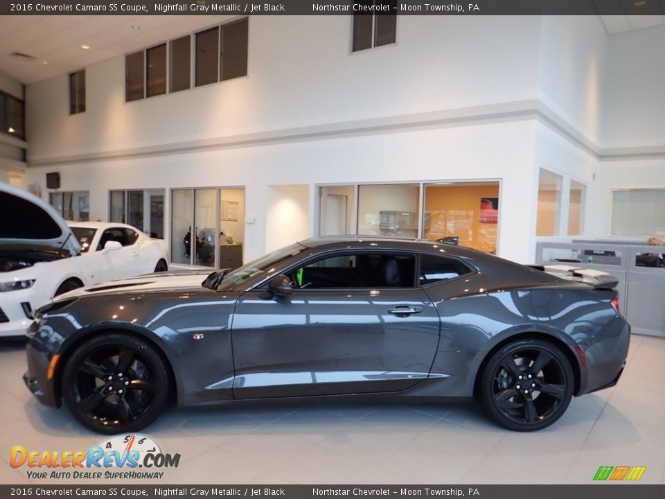 2016 Chevrolet Camaro SS Coupe Nightfall Gray Metallic / Jet Black Photo #3