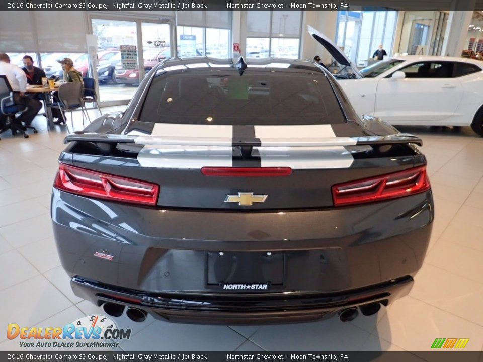 2016 Chevrolet Camaro SS Coupe Nightfall Gray Metallic / Jet Black Photo #6