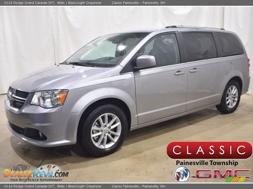 2019 Dodge Grand Caravan SXT Billet / Black/Light Graystone Photo #1