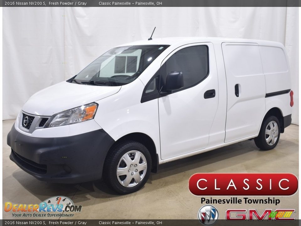 2016 Nissan NV200 S Fresh Powder / Gray Photo #1