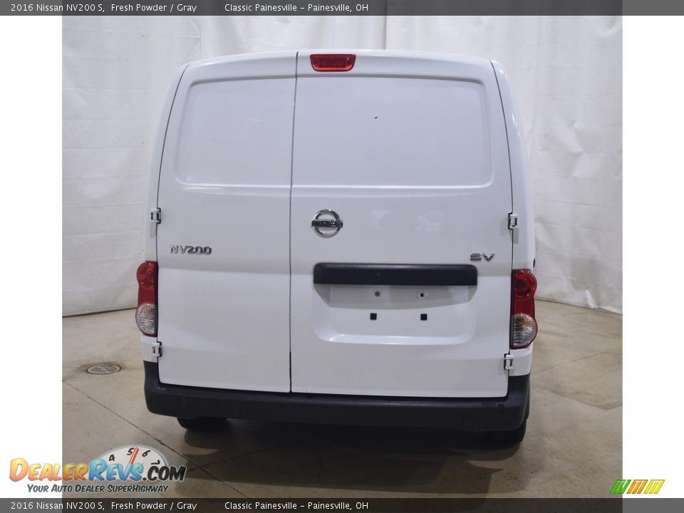 2016 Nissan NV200 S Fresh Powder / Gray Photo #3