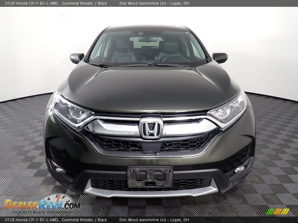 2018 Honda CR-V EX-L AWD Gunmetal Metallic / Black Photo #6