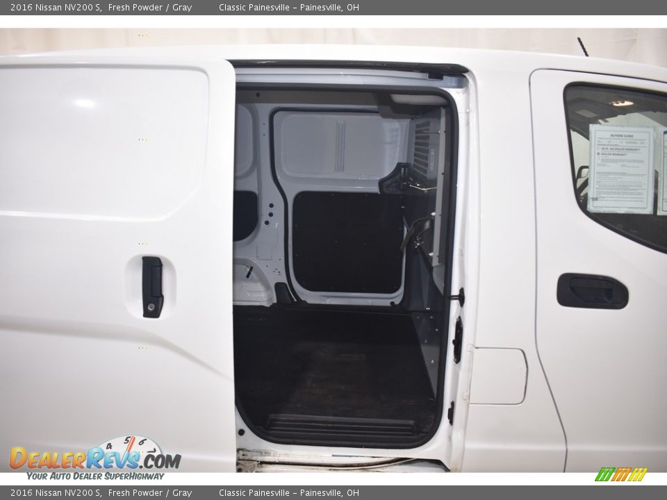 2016 Nissan NV200 S Fresh Powder / Gray Photo #9