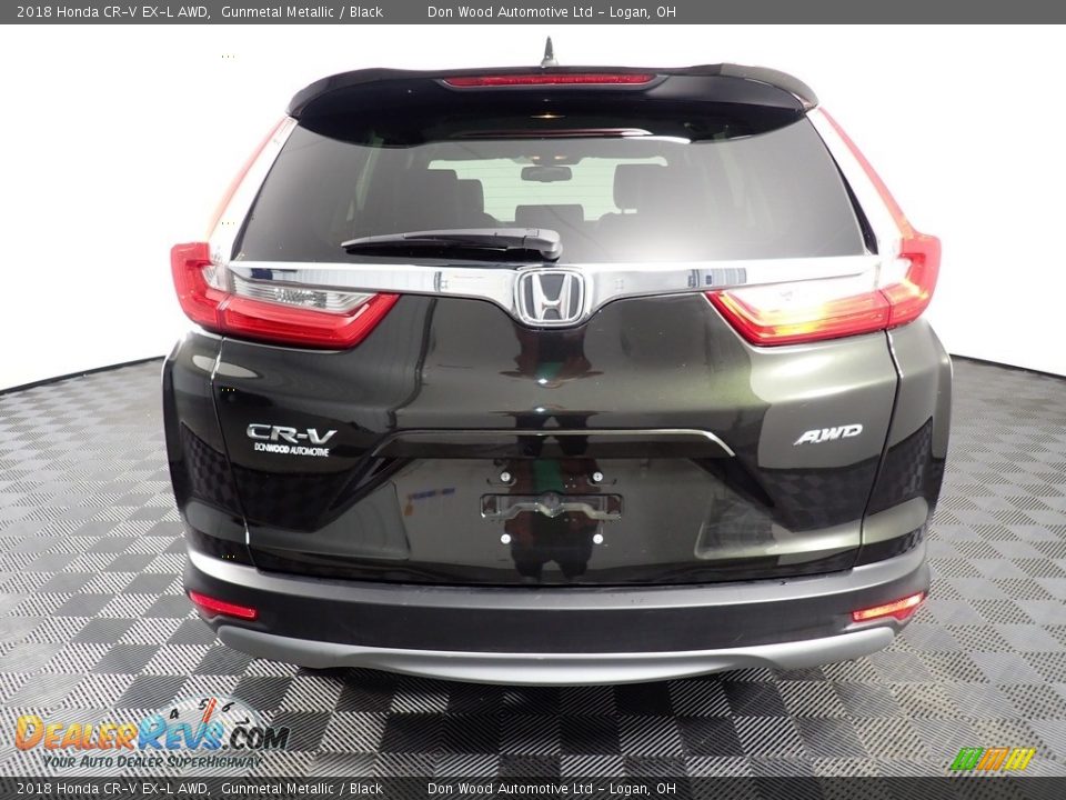 2018 Honda CR-V EX-L AWD Gunmetal Metallic / Black Photo #13