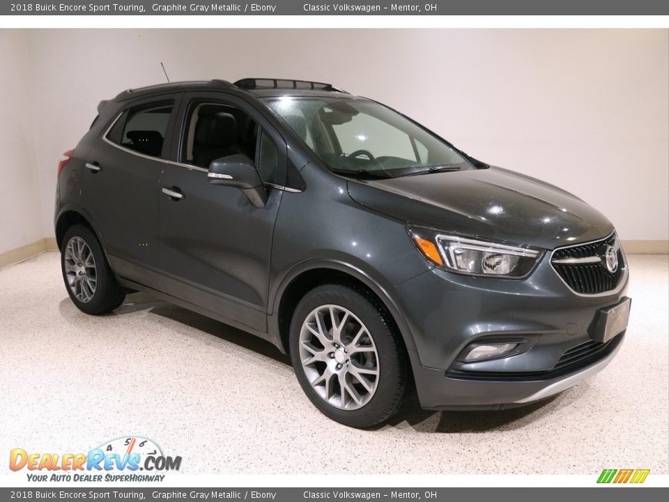 2018 Buick Encore Sport Touring Graphite Gray Metallic / Ebony Photo #1