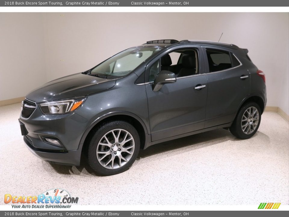 2018 Buick Encore Sport Touring Graphite Gray Metallic / Ebony Photo #3