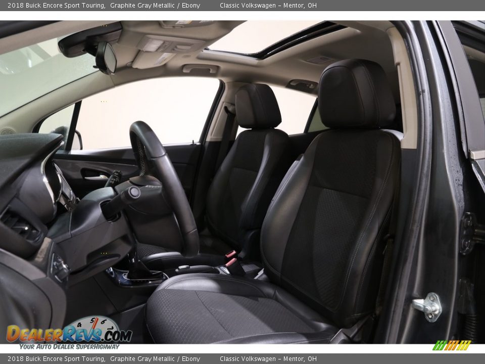 2018 Buick Encore Sport Touring Graphite Gray Metallic / Ebony Photo #5