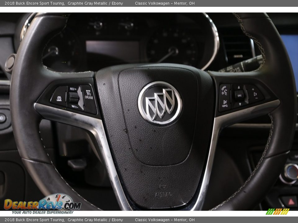 2018 Buick Encore Sport Touring Graphite Gray Metallic / Ebony Photo #7