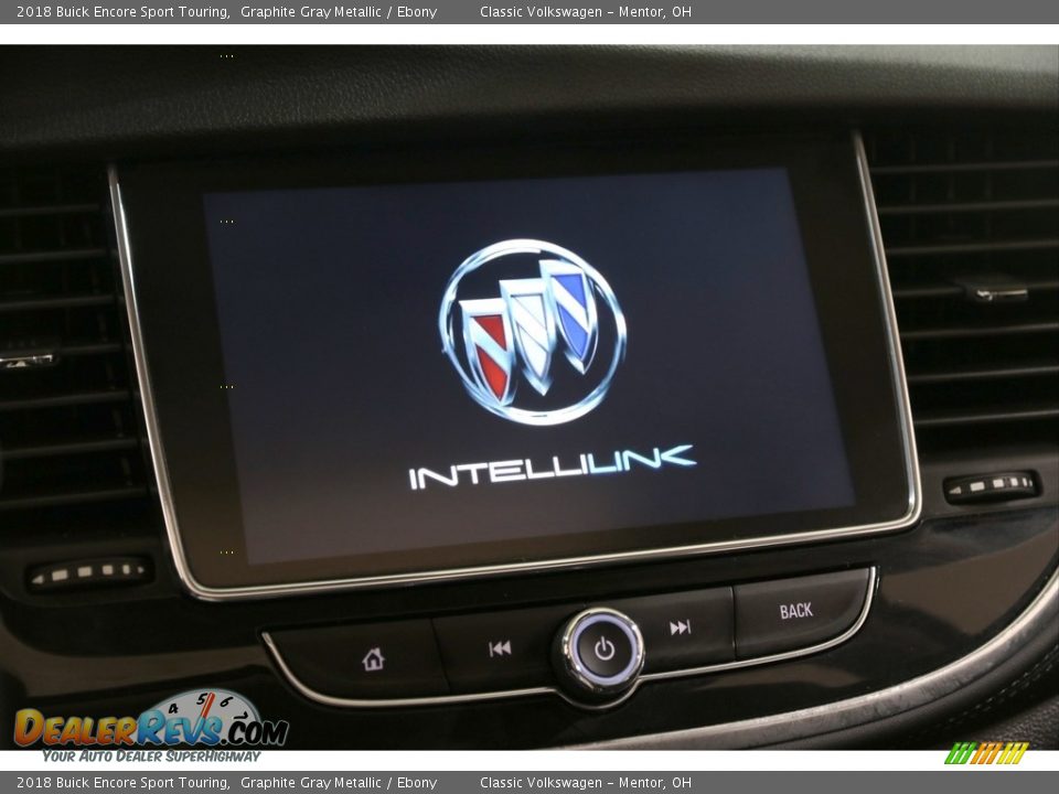 2018 Buick Encore Sport Touring Graphite Gray Metallic / Ebony Photo #9