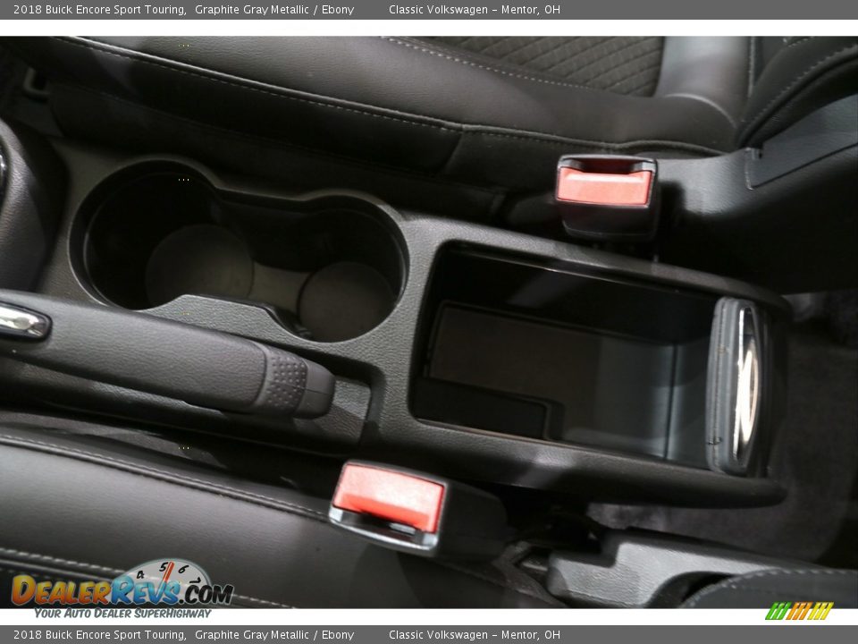 2018 Buick Encore Sport Touring Graphite Gray Metallic / Ebony Photo #16