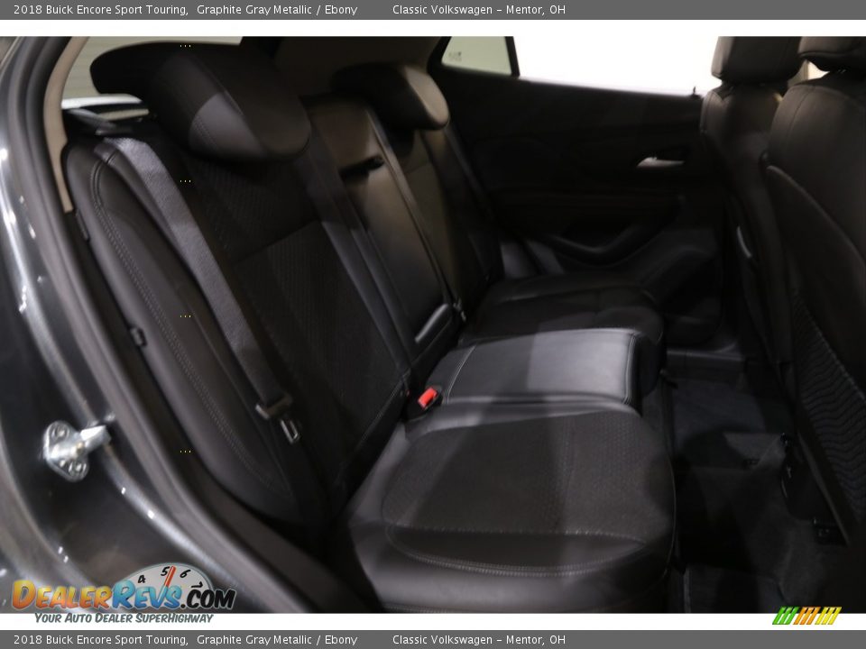 2018 Buick Encore Sport Touring Graphite Gray Metallic / Ebony Photo #18