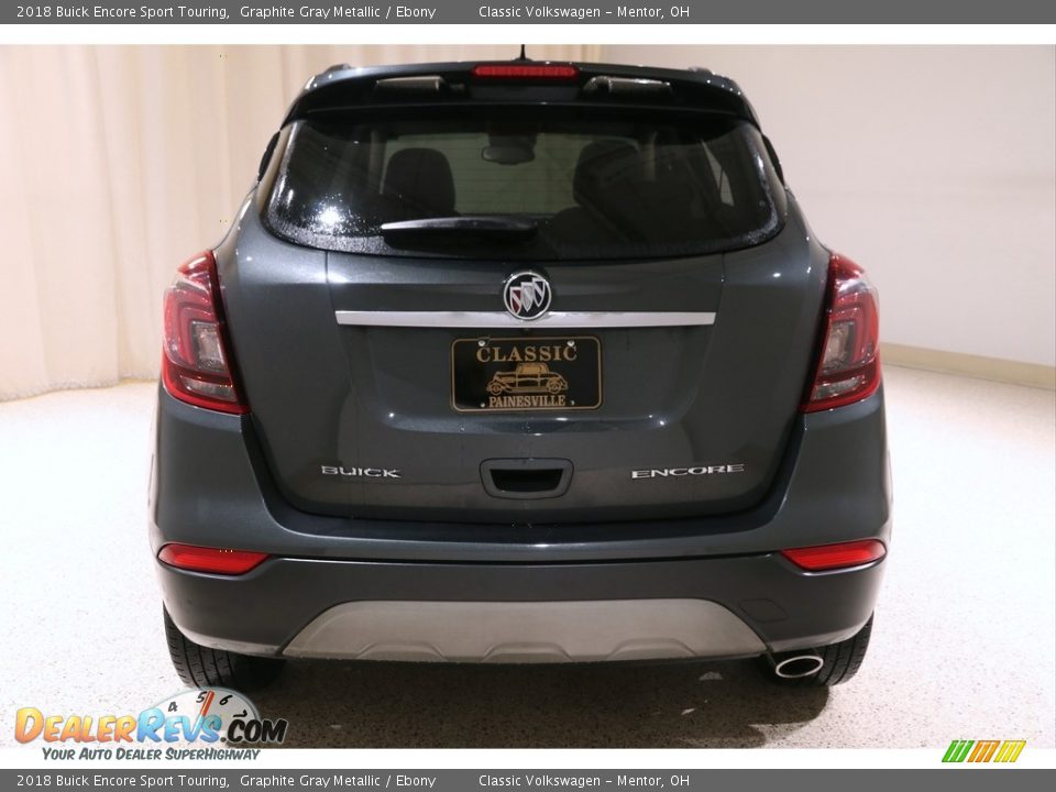 2018 Buick Encore Sport Touring Graphite Gray Metallic / Ebony Photo #20