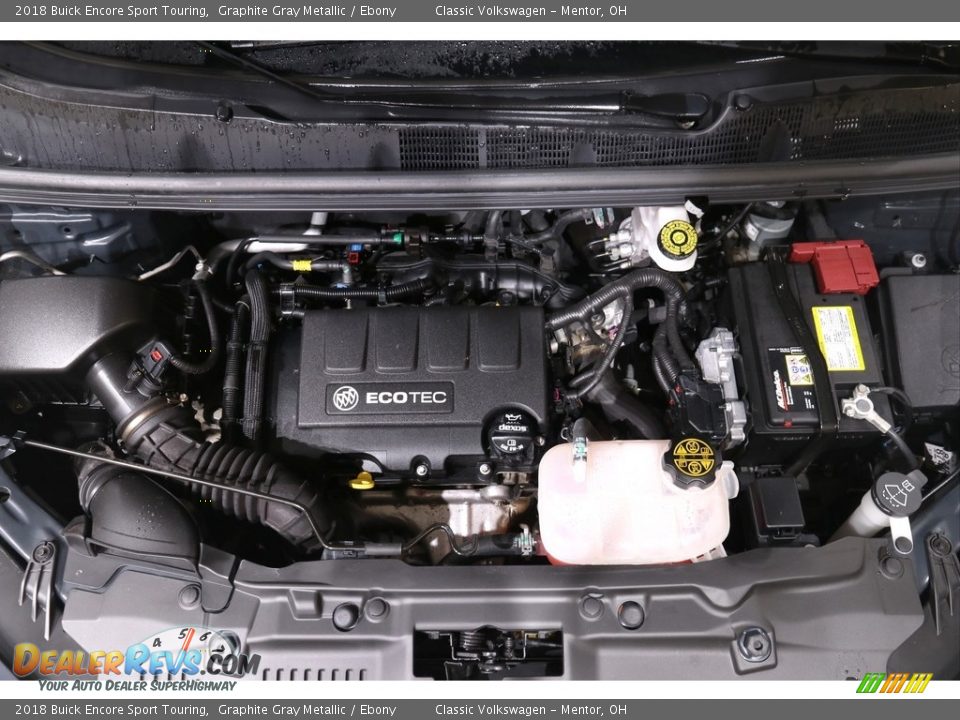 2018 Buick Encore Sport Touring Graphite Gray Metallic / Ebony Photo #21