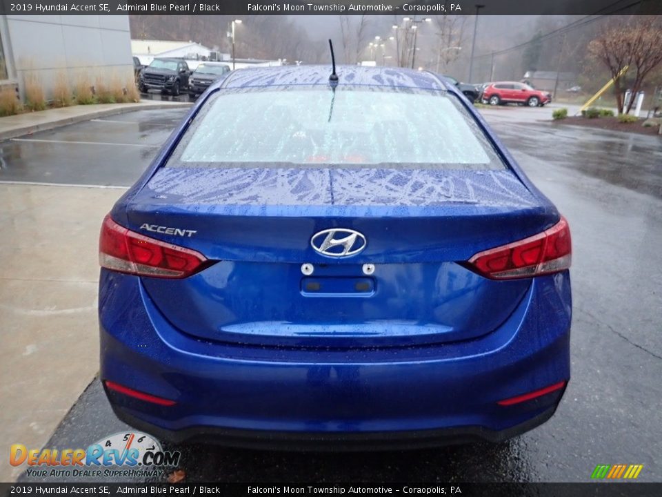 2019 Hyundai Accent SE Admiral Blue Pearl / Black Photo #3