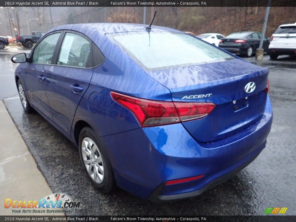 2019 Hyundai Accent SE Admiral Blue Pearl / Black Photo #4