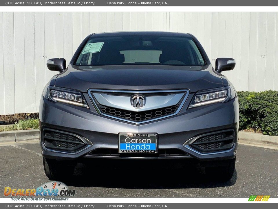 2018 Acura RDX FWD Modern Steel Metallic / Ebony Photo #4