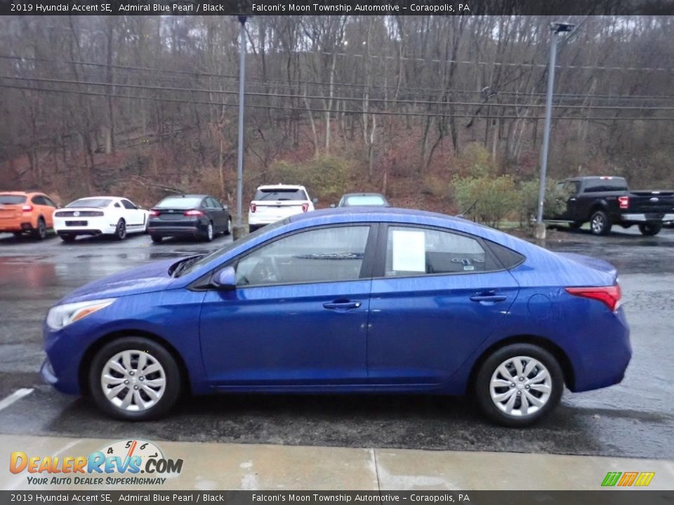 2019 Hyundai Accent SE Admiral Blue Pearl / Black Photo #5