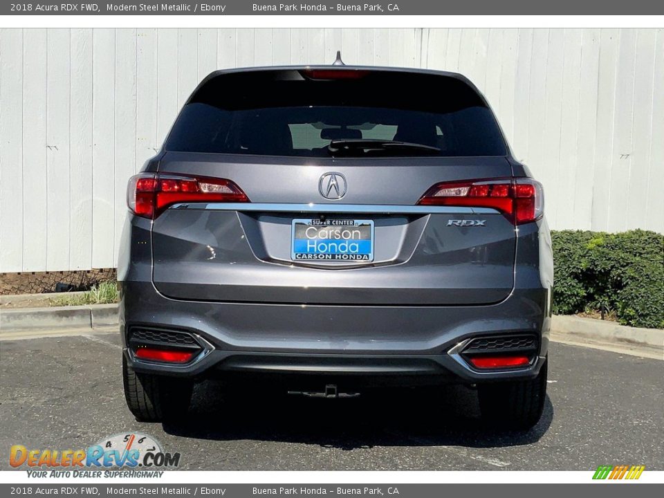 2018 Acura RDX FWD Modern Steel Metallic / Ebony Photo #5