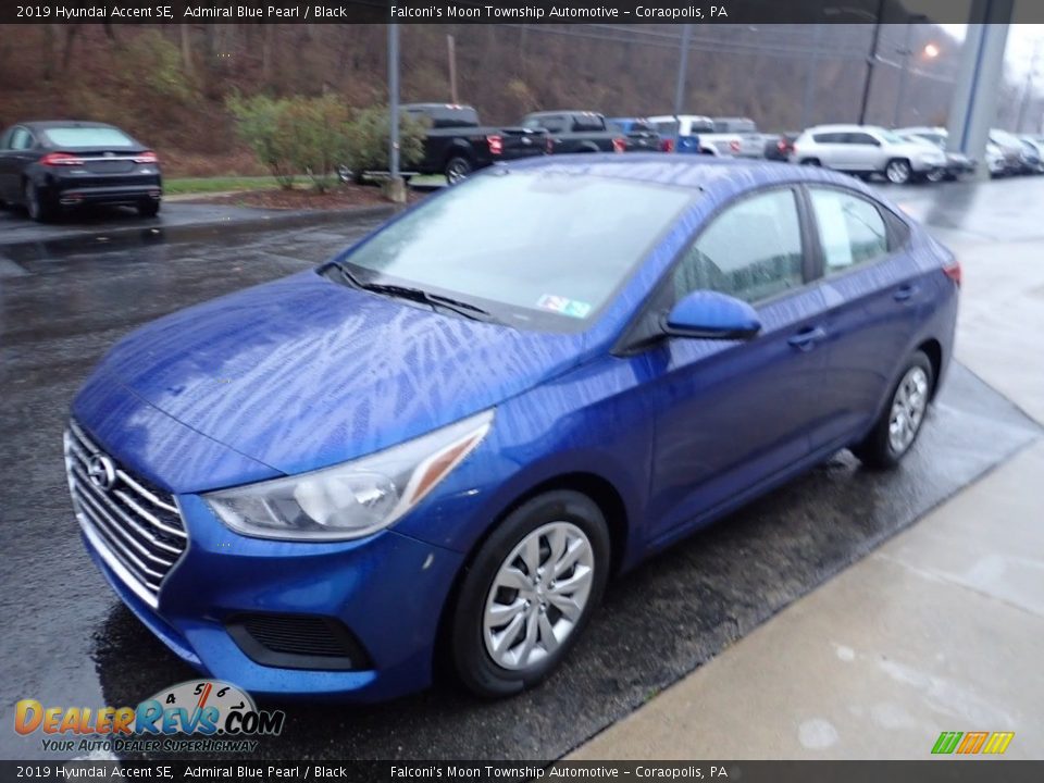 2019 Hyundai Accent SE Admiral Blue Pearl / Black Photo #6