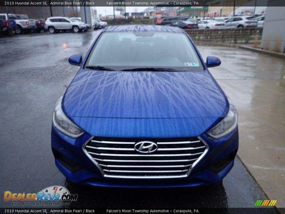 2019 Hyundai Accent SE Admiral Blue Pearl / Black Photo #7