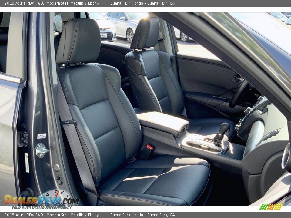 2018 Acura RDX FWD Modern Steel Metallic / Ebony Photo #8