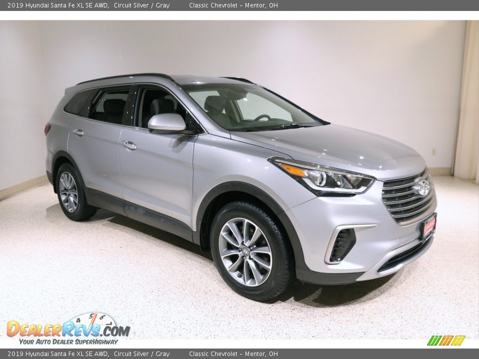 2019 Hyundai Santa Fe XL SE AWD Circuit Silver / Gray Photo #1