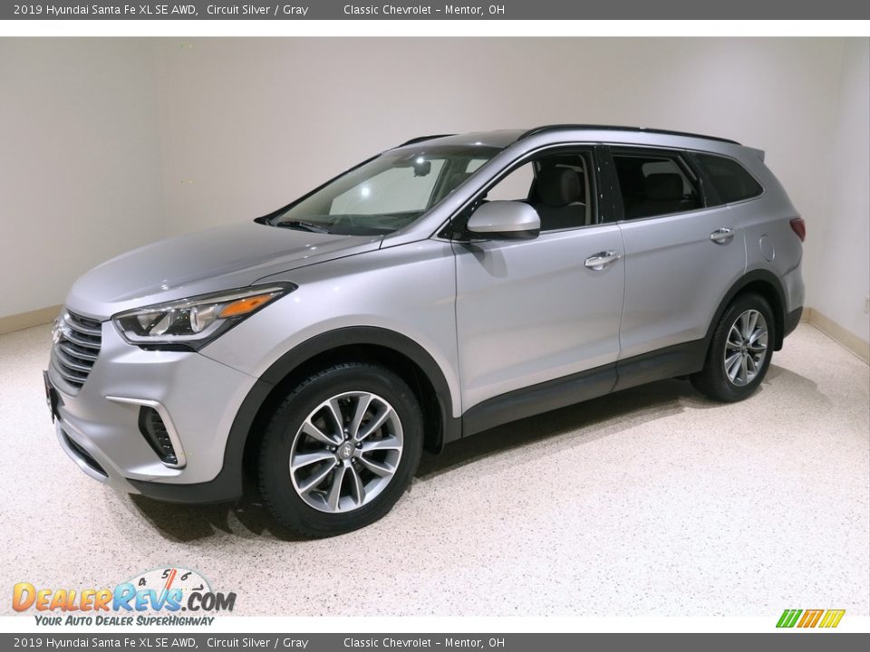 2019 Hyundai Santa Fe XL SE AWD Circuit Silver / Gray Photo #3