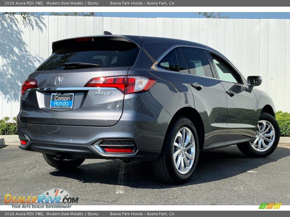 2018 Acura RDX FWD Modern Steel Metallic / Ebony Photo #15