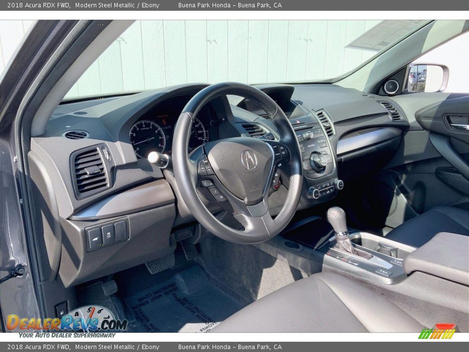 2018 Acura RDX FWD Modern Steel Metallic / Ebony Photo #16