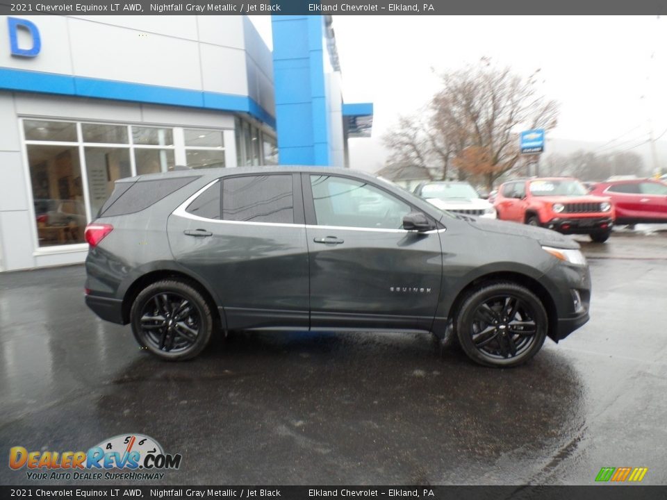 2021 Chevrolet Equinox LT AWD Nightfall Gray Metallic / Jet Black Photo #5