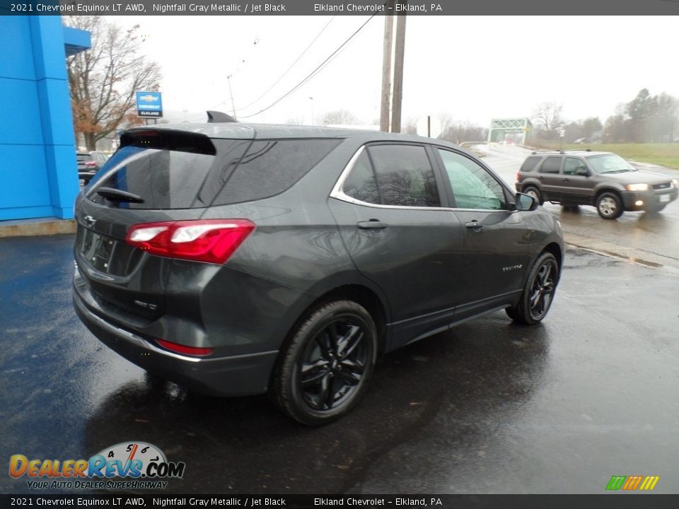 2021 Chevrolet Equinox LT AWD Nightfall Gray Metallic / Jet Black Photo #6