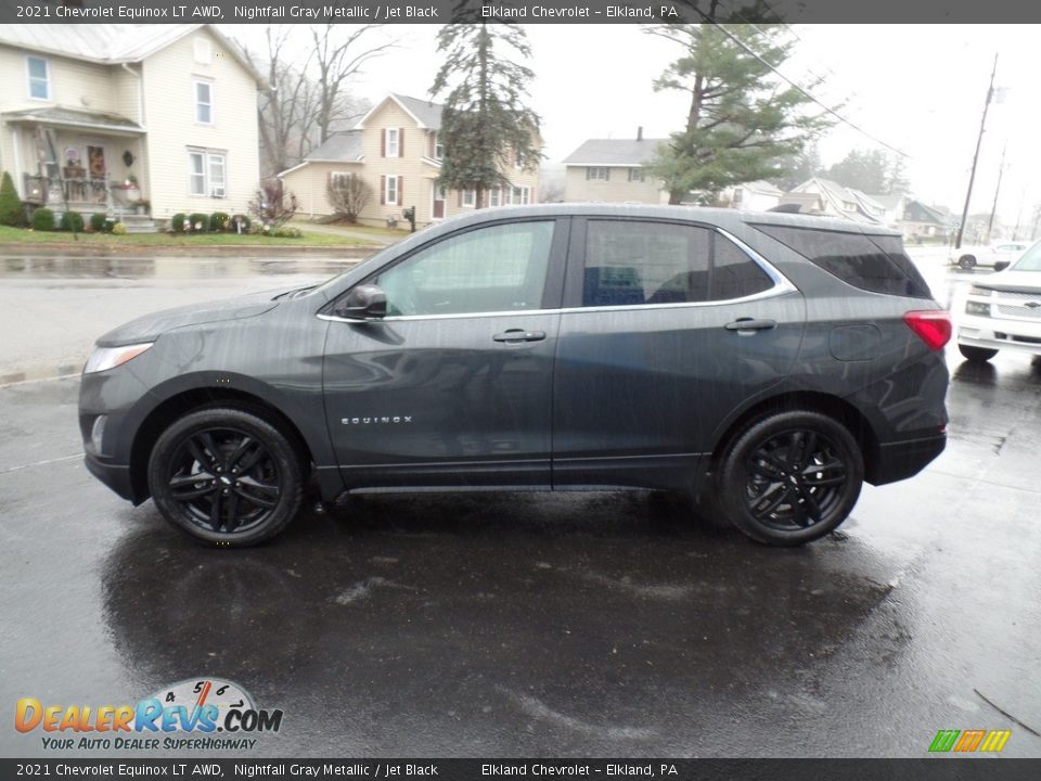 Nightfall Gray Metallic 2021 Chevrolet Equinox LT AWD Photo #10