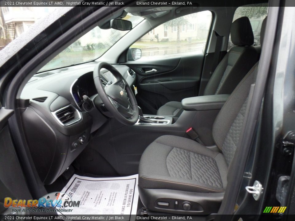 Front Seat of 2021 Chevrolet Equinox LT AWD Photo #17