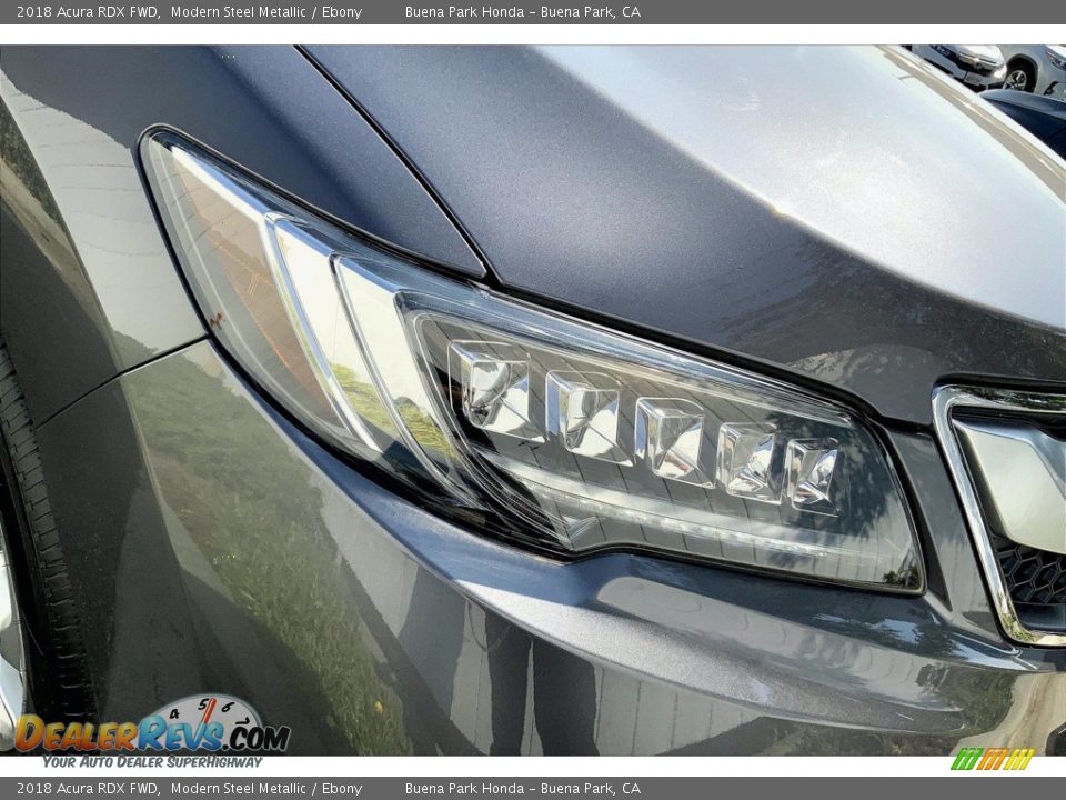 2018 Acura RDX FWD Modern Steel Metallic / Ebony Photo #29