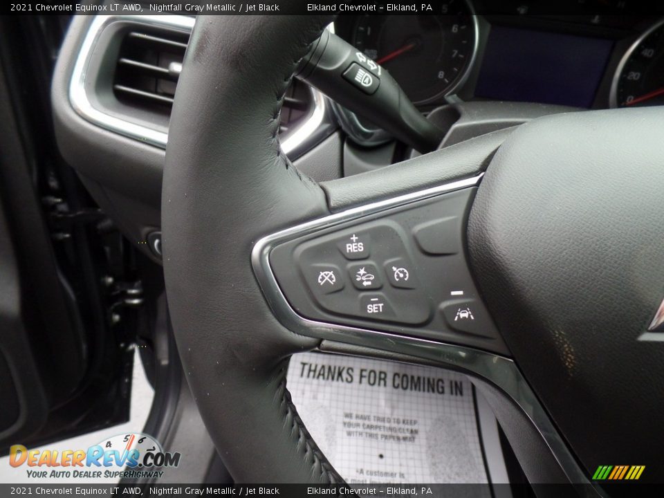 2021 Chevrolet Equinox LT AWD Steering Wheel Photo #21