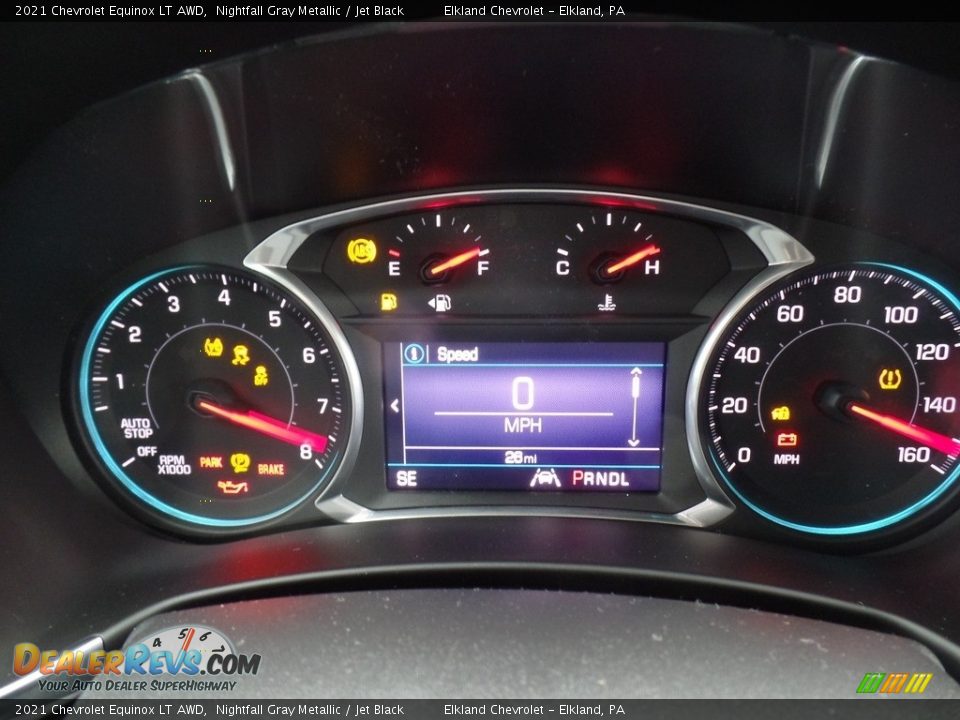 2021 Chevrolet Equinox LT AWD Gauges Photo #23