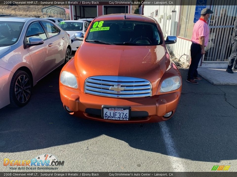 2008 Chevrolet HHR LT Sunburst Orange II Metallic / Ebony Black Photo #2