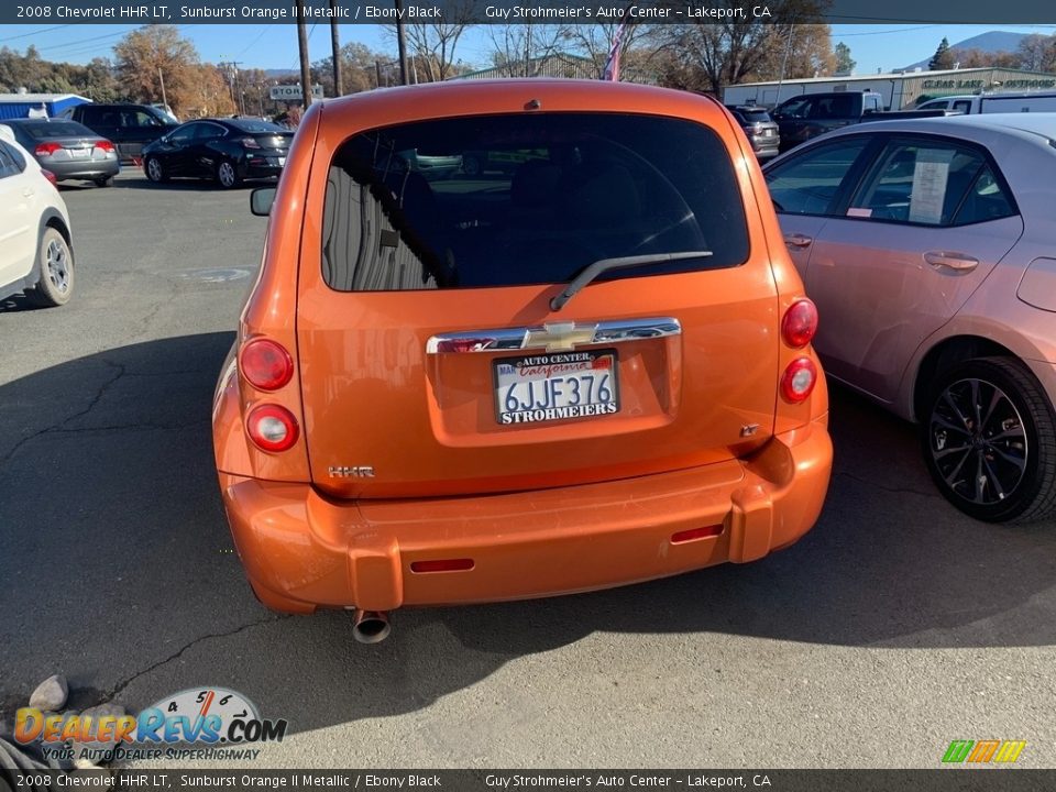 2008 Chevrolet HHR LT Sunburst Orange II Metallic / Ebony Black Photo #4